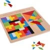 IsoTrade Tetris Legpuzzel Van Hout | Educatief |