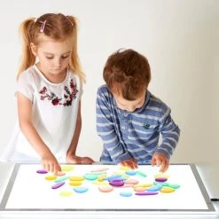 TickiT Junior Rainbow Pebbles Clear -kinderspellen Winkel 550x495 4