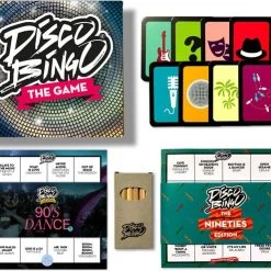 Disco Bingo The 90s Game Box