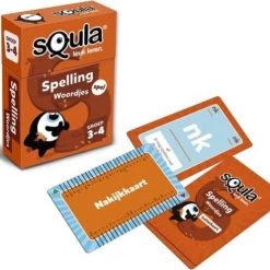 Educatieve Spellenbundel - Squla - 2 Stuks - Flitsquiz Groep 1 2 3 & Spelling Kaartspel (Groep 3&4) -kinderspellen Winkel 550x497 10