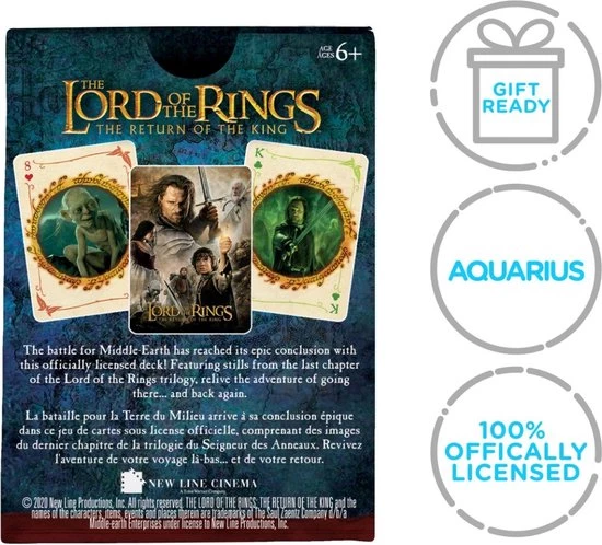 Aquarius Lord Of The Rings - The Return Of The King Playing Cards / Speelkaarten 7 Aquarius Lord Of The Rings - The Return Of The King Playing Cards / Speelkaarten - Afbeelding 7