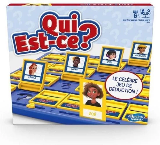 Hasbro Gaming Wie Is Het - Bordspel (Franstalig) 1 Hasbro Gaming Wie Is Het - Bordspel (Franstalig)