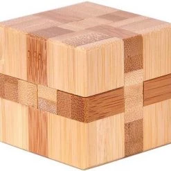 DW4Trading® 3D Bamboo Puzzel Kubus 2