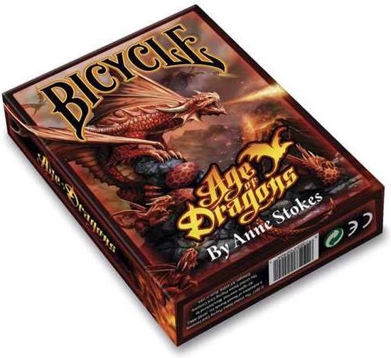 Bicycle Anne Stokes Age Of Dragons Speelkaarten Multicolours - Fantasy - Nemesis Now 3 Bicycle Anne Stokes Age Of Dragons Speelkaarten Multicolours - Fantasy - Nemesis Now - Afbeelding 3