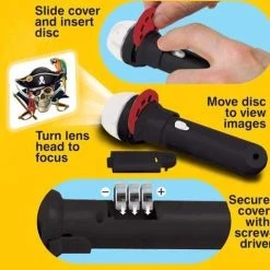 Brainstorm Toys Zaklampprojector Pirate Torch - Piraten 5 Brainstorm Toys Zaklampprojector Pirate Torch - Piraten -kinderspellen Winkel 550x508 2