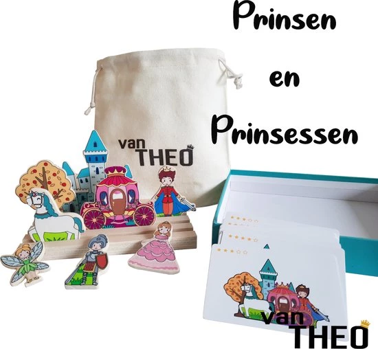 Van Theo Diepte Puzzel - Prinsen & Prinsessen - Houten Puzzel - Smartgames - Speelgoed 3 Jaar 1 Van Theo Diepte Puzzel - Prinsen & Prinsessen - Houten Puzzel - Smartgames - Speelgoed 3 Jaar
