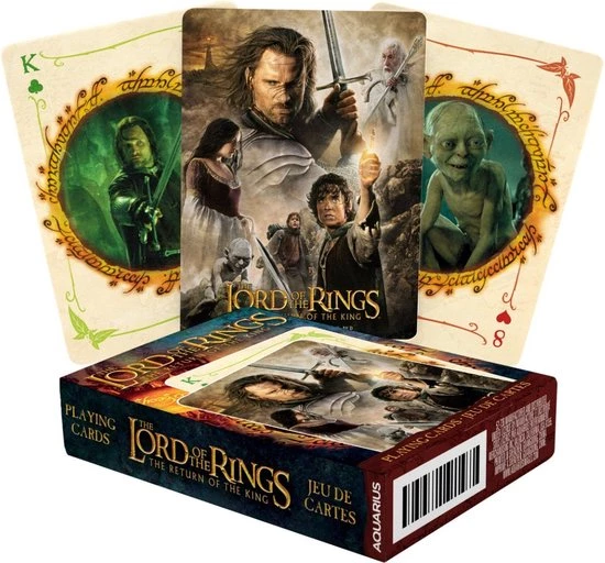 Aquarius Lord Of The Rings - The Return Of The King Playing Cards / Speelkaarten 1 Aquarius Lord Of The Rings - The Return Of The King Playing Cards / Speelkaarten