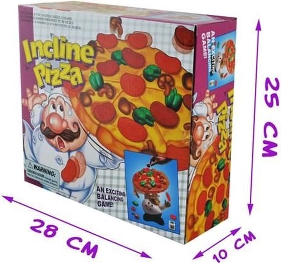 Iso Trade Pizza Balanceer Spel Leuk Voor Jong En Oud - Drankspel Drinkspel - Klusjes Uitdeel Spel - Leerzaam - Leeftijd 3+ 5 Iso Trade Pizza Balanceer Spel Leuk Voor Jong En Oud - Drankspel Drinkspel - Klusjes Uitdeel Spel - Leerzaam - Leeftijd 3+ - Afbeelding 5