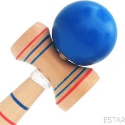 ESTARK Kendama - Jumbo Kendama - Natural Beech Wood - Blauwe Houten LUXE Kendama 17 X 7 Cm - Kendama 18 ESTARK Kendama - Jumbo Kendama - Natural Beech Wood - Blauwe Houten LUXE Kendama 17 X 7 Cm - Kendama -kinderspellen Winkel 550x516 5