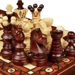 Chess The Game - Decoratief Schaakspel - GROOT Luxe Houten Schaakbord Met Decoratieve Schaakstukken - Bestseller!! 21 Chess The Game - Decoratief Schaakspel - GROOT Luxe Houten Schaakbord Met Decoratieve Schaakstukken - Bestseller!! -kinderspellen Winkel 550x516 8