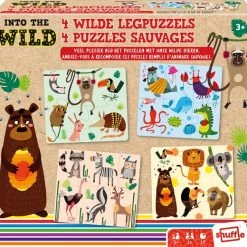 Shuffle - Into The Wild - Legpuzzel - Puzzel - 4-in-1 -kinderspellen Winkel 550x520 6