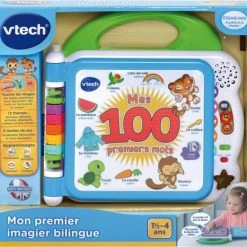 VTECH BABY - Mijn Eerste Tweetalige Prentenboek - Interactief Boek -kinderspellen Winkel 550x522 1