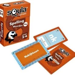 Spellenbundel - Squla - 2 Stuks - Groep 3 T/m 6 - Spelling & Rekenen -kinderspellen Winkel 550x522 2
