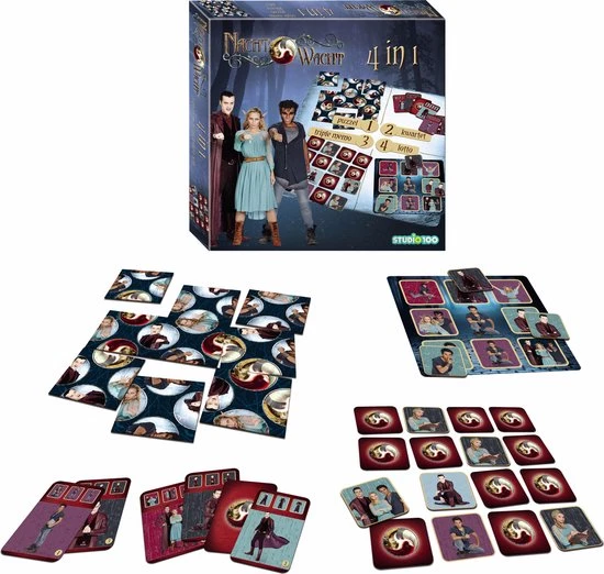 Nachtwacht Bordspel - 4 In 1 Spel 2 Nachtwacht Bordspel - 4 In 1 Spel - Afbeelding 2