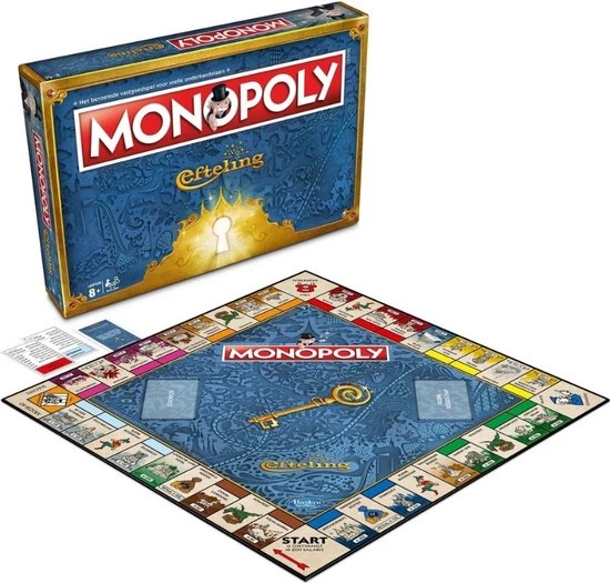 Hasbro Spellenbundel - 2 Stuks - Monopoly Efteling & Risk Junior 3 Hasbro Spellenbundel - 2 Stuks - Monopoly Efteling & Risk Junior - Afbeelding 3