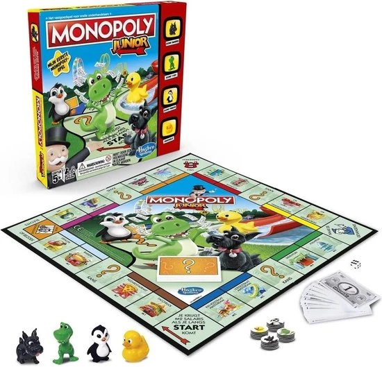 Hasbro Spellenbundel - 2 Stuks - Stratego Junior & Monopoly Junior 7 Hasbro Spellenbundel - 2 Stuks - Stratego Junior & Monopoly Junior - Afbeelding 7