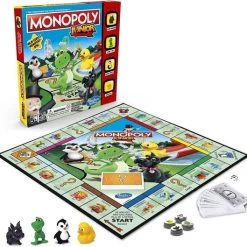 Hasbro Spellenbundel - 2 Stuks - Wie Is Het & Monopoly Junior -kinderspellen Winkel 550x529