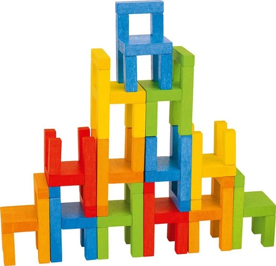 Goki Evenwichtsspel: BALANCERENDE STOELEN H7cm, In Hout, 3+ 4 Goki Evenwichtsspel: BALANCERENDE STOELEN H7cm, In Hout, 3+ - Afbeelding 4