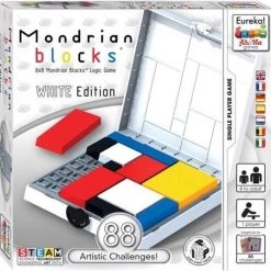 Eureka - Eureka! Ah!Ha Denkpuzzel Mondrian Blocks Wit