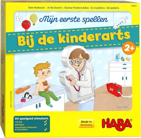 Haba - Haba Mijn Eerste Spellen Bij De Kinderarts 5 Haba - Haba Mijn Eerste Spellen Bij De Kinderarts - Afbeelding 5