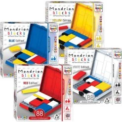 Eureka - Eureka! Ah!Ha Denkpuzzel Mondrian Blocks Geel -kinderspellen Winkel 550x539 7