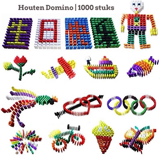 Isa's Friends Domino Stenen Set Hout 1000pcs - XXL Dominoset Incl. 32 Elementen En Accessoires 9 Isa's Friends Domino Stenen Set Hout 1000pcs - XXL Dominoset Incl. 32 Elementen En Accessoires - Afbeelding 9