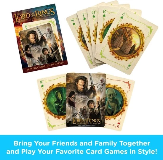Aquarius Lord Of The Rings - The Return Of The King Playing Cards / Speelkaarten 2 Aquarius Lord Of The Rings - The Return Of The King Playing Cards / Speelkaarten - Afbeelding 2