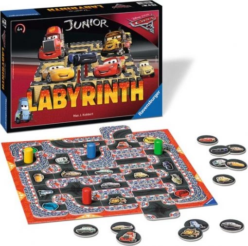 Ravensburger Labyrinth Junior Disney Cars 3 - Bordspel