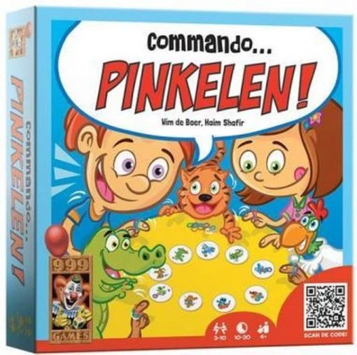 999 Games Commando Pinkelen Kaartspel -kinderspellen Winkel 550x548 19