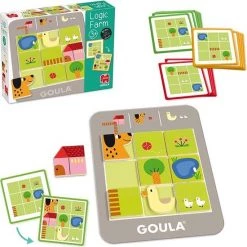 Goula Logic Farm - Leerspel -kinderspellen Winkel 550x549 10