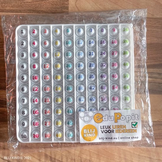 Blij Kind - Educatie - Rekenen - Hulpmiddel - Pakket - Popit - Dyslexie 6 Blij Kind - Educatie - Rekenen - Hulpmiddel - Pakket - Popit - Dyslexie - Afbeelding 6