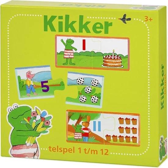 Kikker & Bambolino Toys Spel - Telspel - Kikker 1 Kikker & Bambolino Toys Spel - Telspel - Kikker
