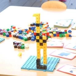 Edx Education Linking Cubes 2 Cm | XL Set Met 500 Centicubes Blokjes | Duurzaam Open Einde Speelgoed -kinderspellen Winkel 550x550 150