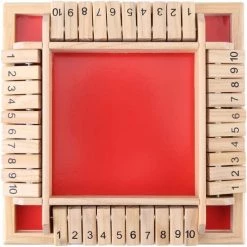 Deluxe HB Sluit De Doos - Zinaps Sluit De Doos Educational Numeracy Vaardigheden Game Gift Houten Nummer Bord Kinderen Vroege Onderwijs Traditionele Sluit Het Box-spel Voor 4 Spelers Digital Flop Game- (WK 02127) -kinderspellen Winkel 550x550 162