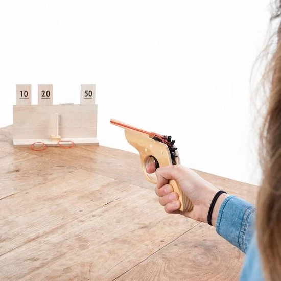 Engelhart Educatief WOODEN SHOOTING GAME 4 Engelhart Educatief WOODEN SHOOTING GAME - Afbeelding 4