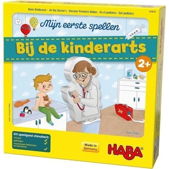 Haba - Haba Mijn Eerste Spellen Bij De Kinderarts 6 Haba - Haba Mijn Eerste Spellen Bij De Kinderarts - Afbeelding 6