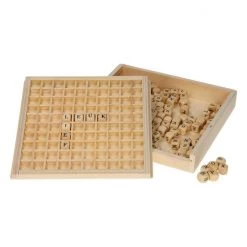Small Foot Company - Woorden Vormen - 145 Houten Letters Van FSC 100% - Hout -kinderspellen Winkel 550x550 325