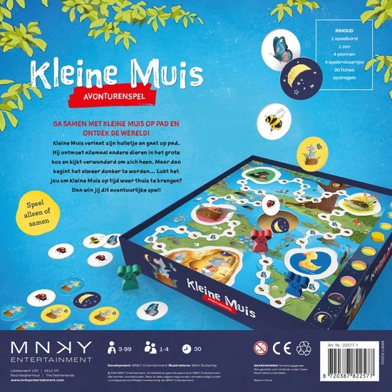 MNKY Entertainment Kleine Muis - Bordspel 2 MNKY Entertainment Kleine Muis - Bordspel - Afbeelding 2