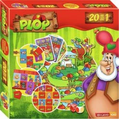 Kabouter Plop Bordspel - 20 In 1 Spel - 20 Spellen 7 Kabouter Plop Bordspel - 20 In 1 Spel - 20 Spellen -kinderspellen Winkel 550x550 33