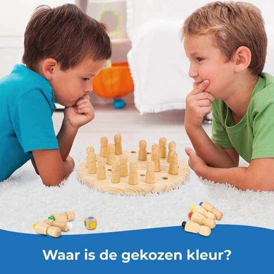 Toyfel Magnus Houten Memory Schaakspel Met Tas 30 Cm Memory Chess Montessori Educatief Speelgoed Voor Kinderen Spel Voor Logica & Co Rdinatie 3 Toyfel Magnus Houten Memory Schaakspel Met Tas 30 Cm Memory Chess Montessori Educatief Speelgoed Voor Kinderen Spel Voor Logica & Co Rdinatie - Afbeelding 3