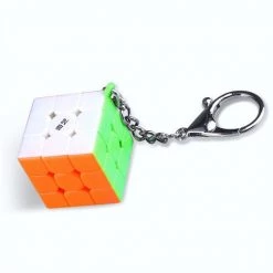 ICYBOY QiYi Mini Sleutelhanger Magische Kubus Warrior W 3x3 L SPEEDCUBE L Kubus Breinbreker L Platvormig L Opvolger Van De Warrior S Cube