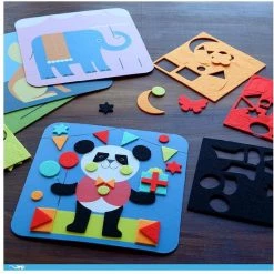 Djeco Viltschilderijen Zachte Beesten -kinderspellen Winkel 550x551 14