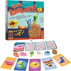 999 Games Ik Wil Koekjes! Kaartspel -kinderspellen Winkel 550x551 3