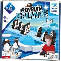 Clown Games Pinguin Balance -kinderspellen Winkel 550x552 9