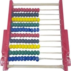 Merkloos Rainbow Bead Abacus - Pretend Toys - Alle Leeftijden - Telraam Rekenen - Thuis Werken - Rekenrek
