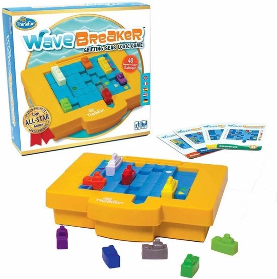 Wave Breaker(TM) ThinkFun ThinkFun Wave Breaker - Breinbreker 2 Wave Breaker(TM) ThinkFun ThinkFun Wave Breaker - Breinbreker - Afbeelding 2