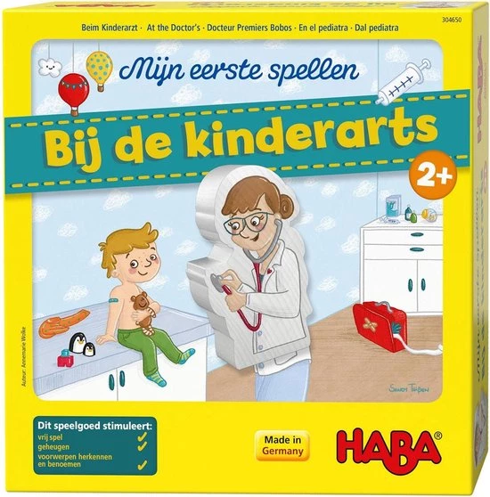 Haba - Haba Mijn Eerste Spellen Bij De Kinderarts 7 Haba - Haba Mijn Eerste Spellen Bij De Kinderarts - Afbeelding 7