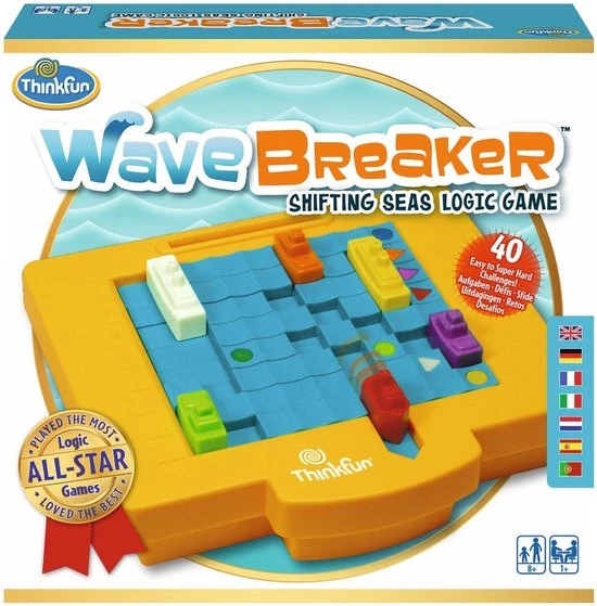 Wave Breaker(TM) ThinkFun ThinkFun Wave Breaker - Breinbreker 1 Wave Breaker(TM) ThinkFun ThinkFun Wave Breaker - Breinbreker