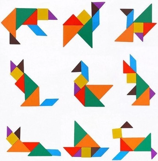 IsoTrade Tetris Legpuzzel Van Hout | Educatief | 4 IsoTrade Tetris Legpuzzel Van Hout | Educatief | - Afbeelding 4