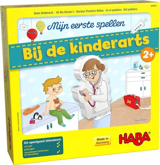 Haba - Haba Mijn Eerste Spellen Bij De Kinderarts 1 Haba - Haba Mijn Eerste Spellen Bij De Kinderarts